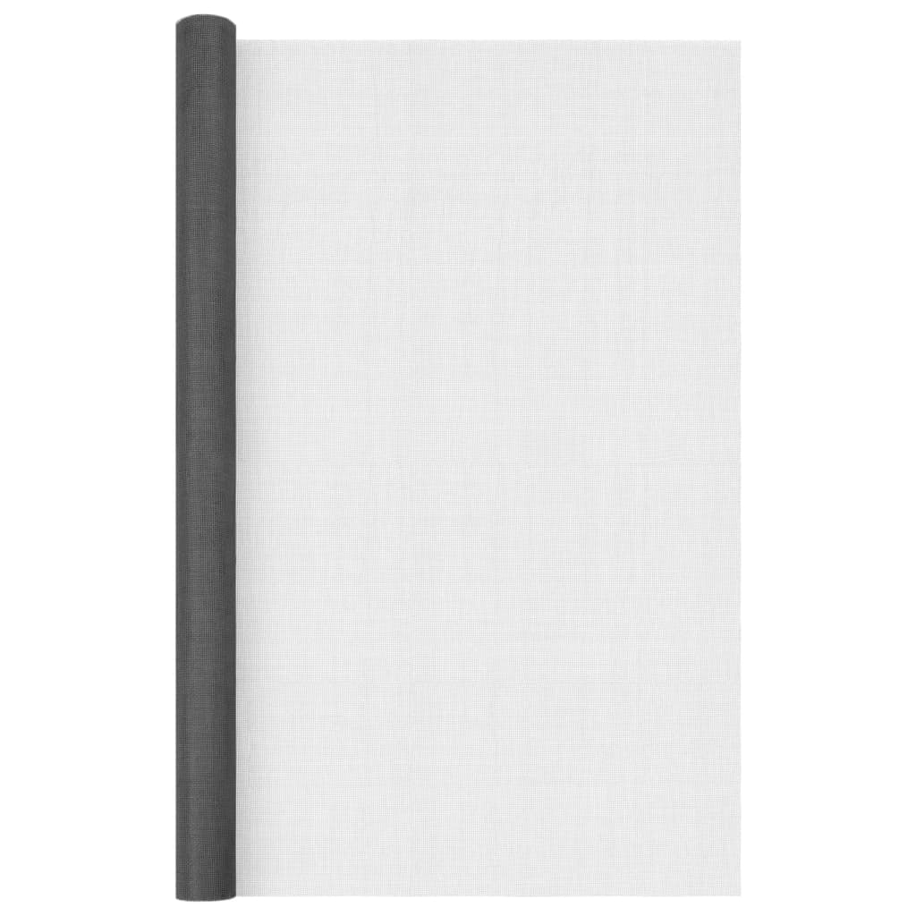 Vidaxl Mesh 80x2000 cm Faserschwarz schwarz