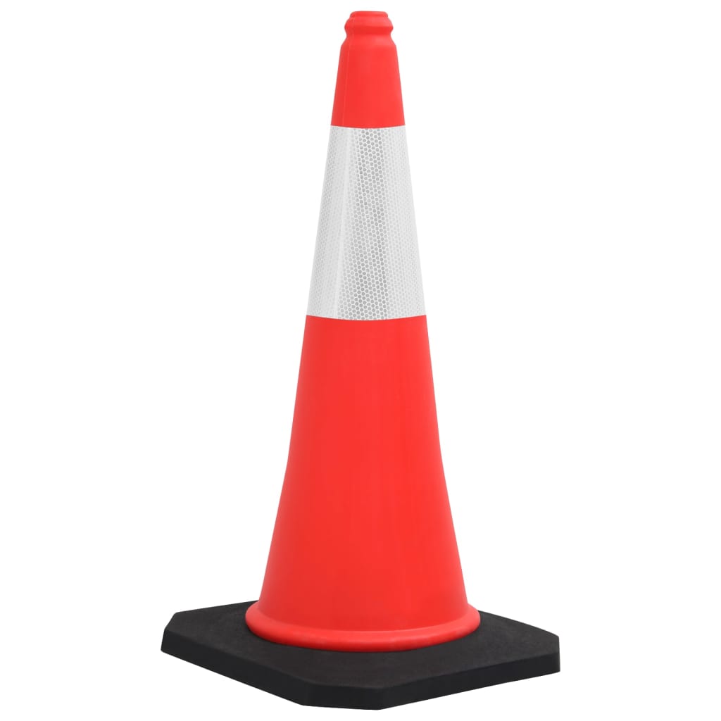 Silki drogowe vidaxl z ciężką podstawą 4 stubiktywną 75 cm