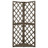Vidaxl Latwerk Corner model 50x50x145 cm Solid pinewood