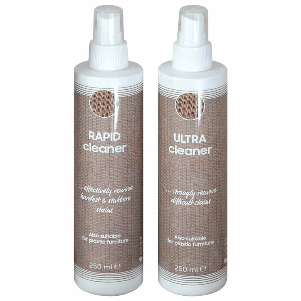 Vidaxl Rattan-En-Textileen Set pro zahradní nábytek 2x250 ml