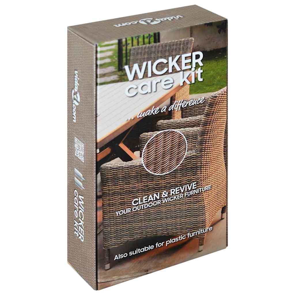 Vidaxl Rattan-En-Textileen Set pro zahradní nábytek 2x250 ml