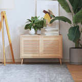 Porte di armadietti Vidaxl con stecche 2 pezzi 39.5x39,4 cm Pino solido