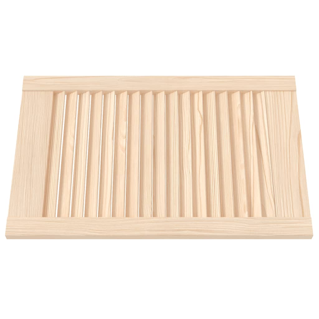 VidaXL Cabinet door with slats 61.5x39.4 cm Solid pine