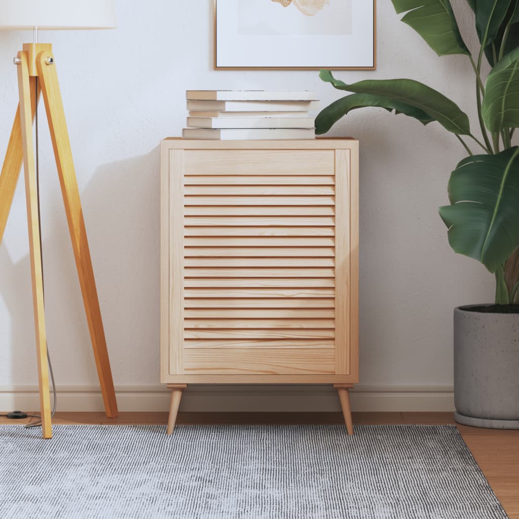 VidaXL Cabinet door with slats 61.5x49.4 cm Solid pine