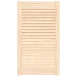 VidaXL Cabinet door with slats 69x39.4 cm Solid pine