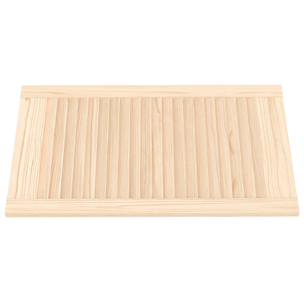 Dveře skříně Vidaxl s lamely 2 ks 69x39,4 cm pevná borovice