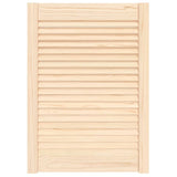 VidaXL Cabinet door with slats 69x49.4 cm Solid pine