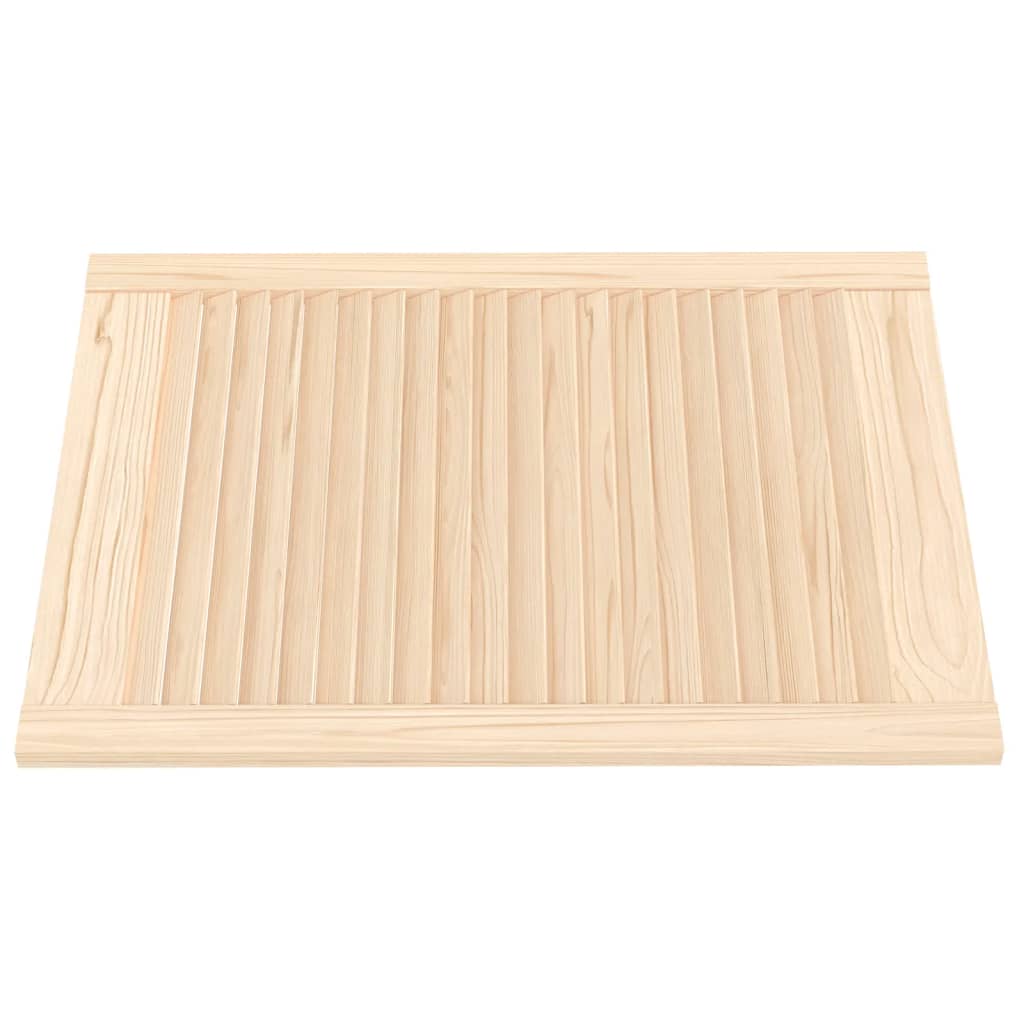 VidaXL Cabinet doors with slats 2 pcs 69x49.4 cm Solid pine