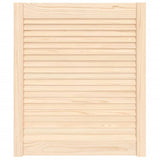 VidaXL Cabinet door with slats 69x59.4 cm Solid pine