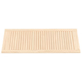 VidaXL cupboard doors with slats 2 pcs 99.3x39.4 cm solid pine