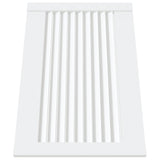 VidaXL Cabinet door with slats 39.5x59.4 cm Solid pine white