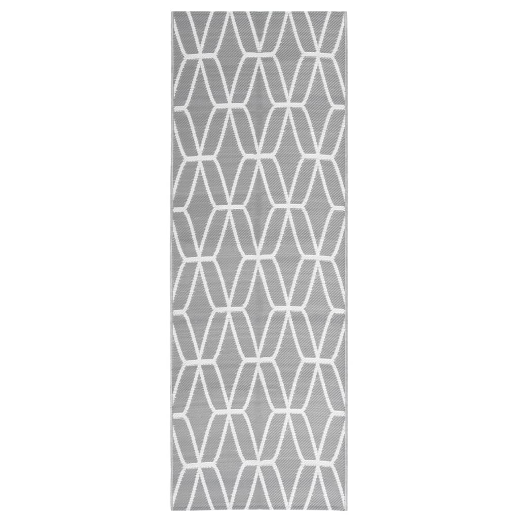 Vidaxl mimo koberec Arakil 80x250 cm polypropen šedá