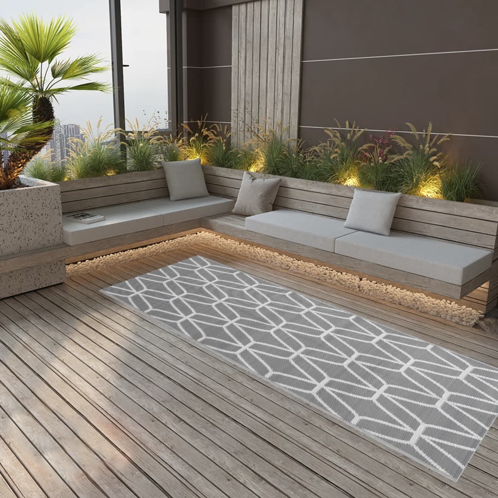 VIDAXL ESTERNO TAGNO ARAKIL 80X250 CM Polypropene Grigio