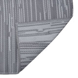 Vidaxl ausserhalb Tepp Arakil 140x200 cm Polyprope Anthracit --cooled
