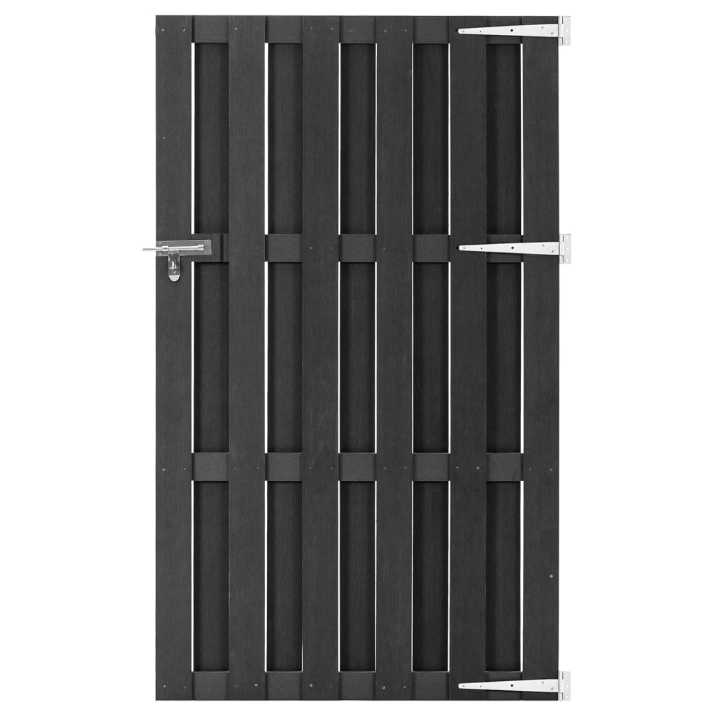 Vidaxl port 100x180 cm HKC Gray