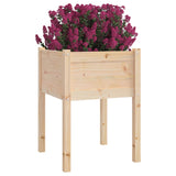 Vidaxl Planters 2 st 50x50x70 cm pevná borovice