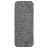 Vidaxl Schodišťové rohože 15 St. Anti-Slip Rectangular 60x25 cm šedá