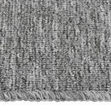 Vidaxl Schodišťové rohože 15 St. Anti-Slip Rectangular 60x25 cm šedá