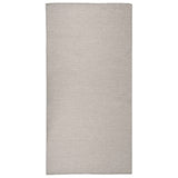 Vidaxl ausserhalb Rugfauto gewéckelt 100x200 cm Taupe