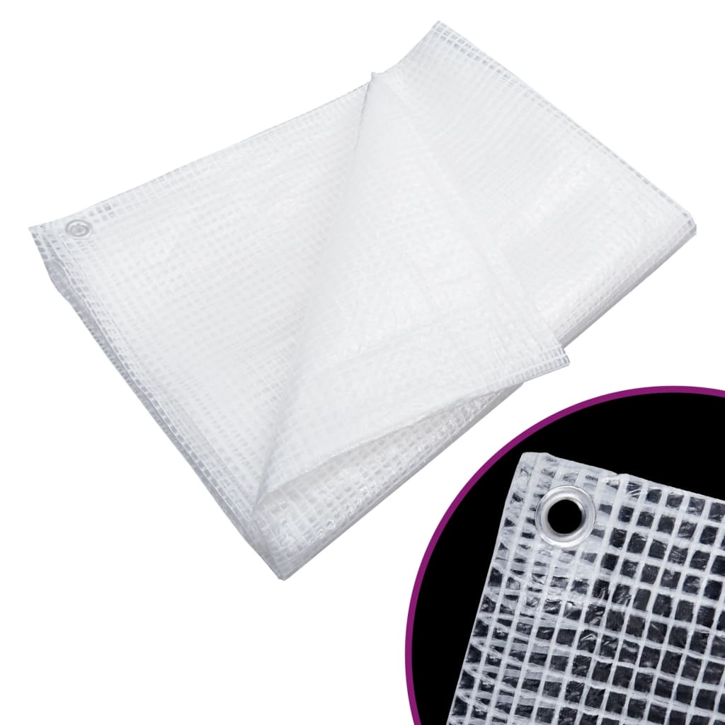 Vidaxl Device Leno 140 g m² 4x4 m white