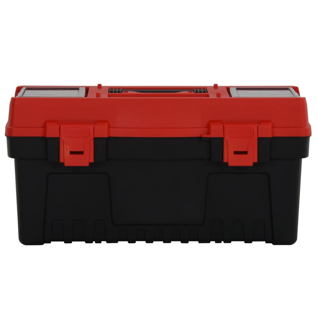Vidaxl 2 ST tool boxes Polypropene Black and Red