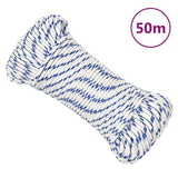 Vidaxl Boot rope 4 mm 50 m Polypropylene white