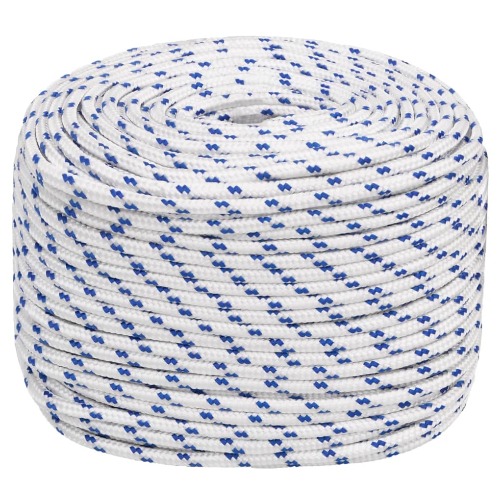 Vidaxl Boot Rope 10 mm 25 m Polypropylene white