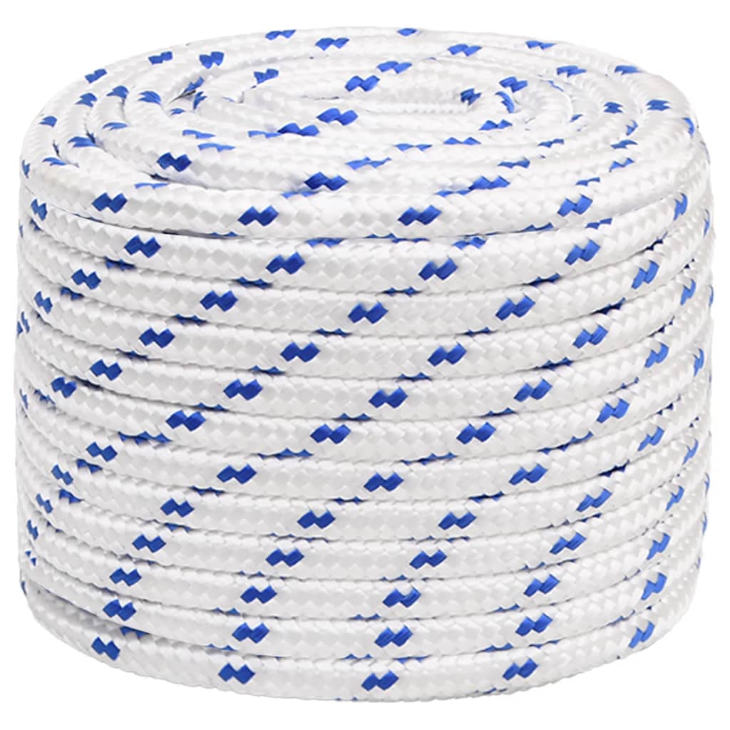 Vidaxl Boot Rope 16 mm 25 m Polypropylene white
