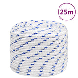 Vidaxl Boot Rope 18 mm 25 m Polropypylen Wäiss