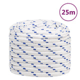 Vidaxl Boot Rope 20 mm 25 m Polypropylene white