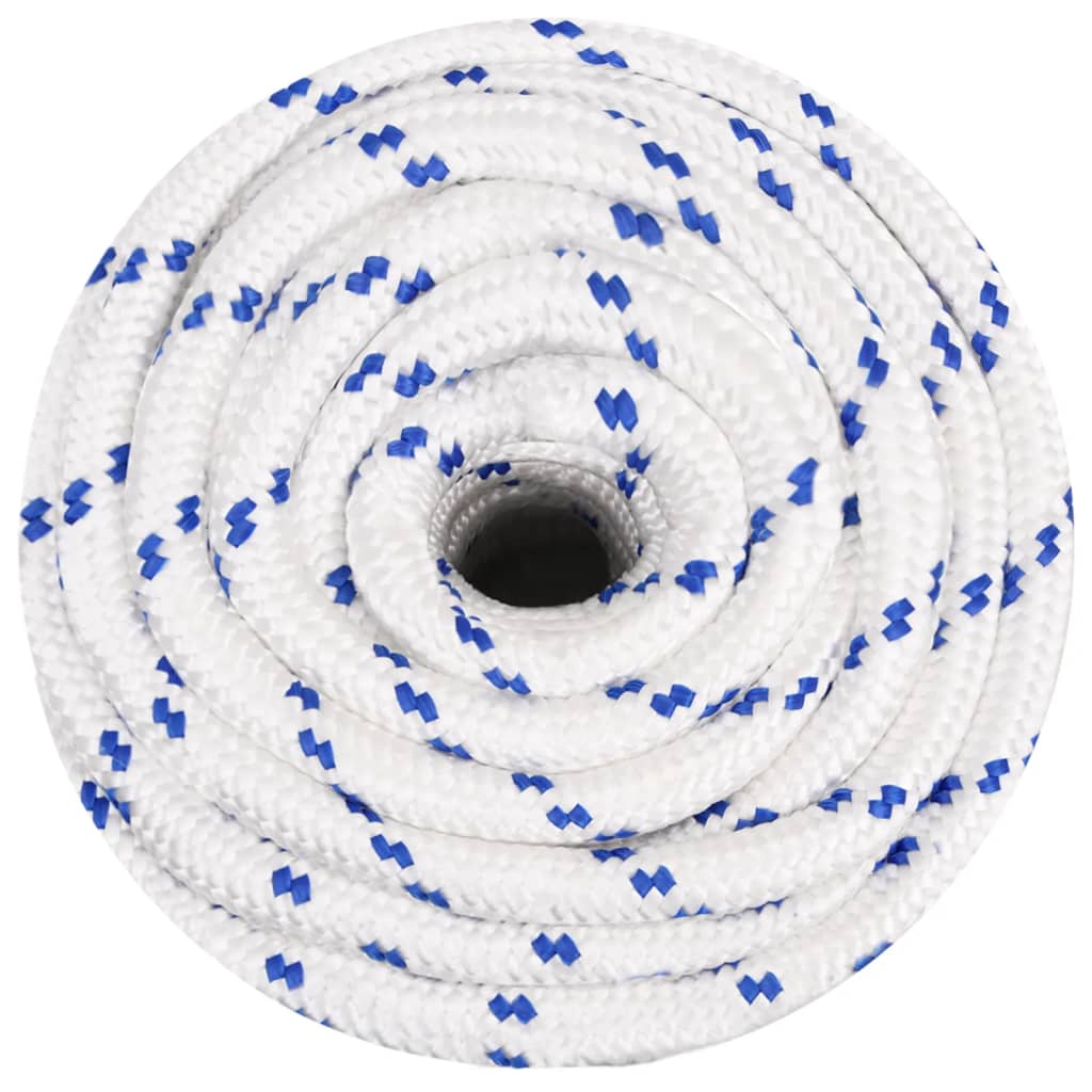 Vidaxl Boot Rope 20 mm 25 m Polypropylene white