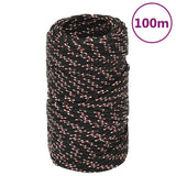Vidaxl Boot rope 2 mm 100 m polypropylene black