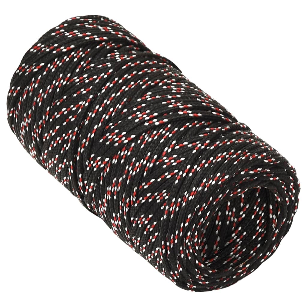 Vidaxl Boot rope 2 mm 100 m polypropylene black