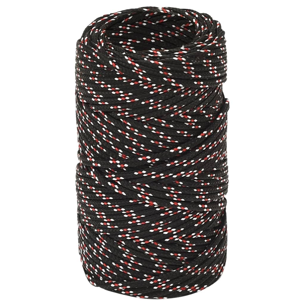 Vidaxl Boot rope 2 mm 500 m polypropylene black