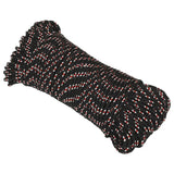 Vidaxl Boot Rope 5 m mm 25 m Polypropylene schwaarz