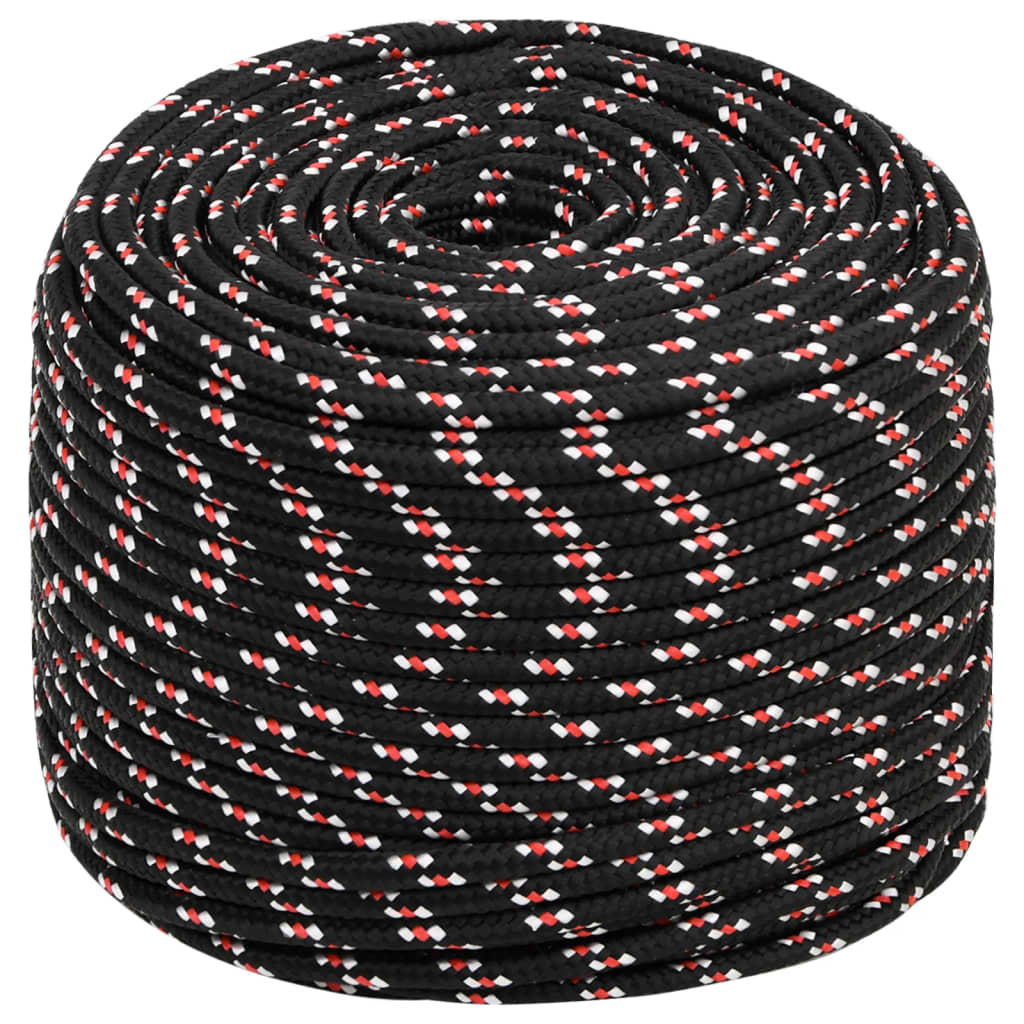Vidaxl Boot rope 8 mm 50 m polypropylene black