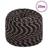 Vidaxl Boot rope 10 mm 25 m polypropylene black