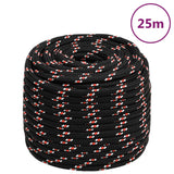 Vidaxl Boot Rope 18 mm 25 m Polypropylene black