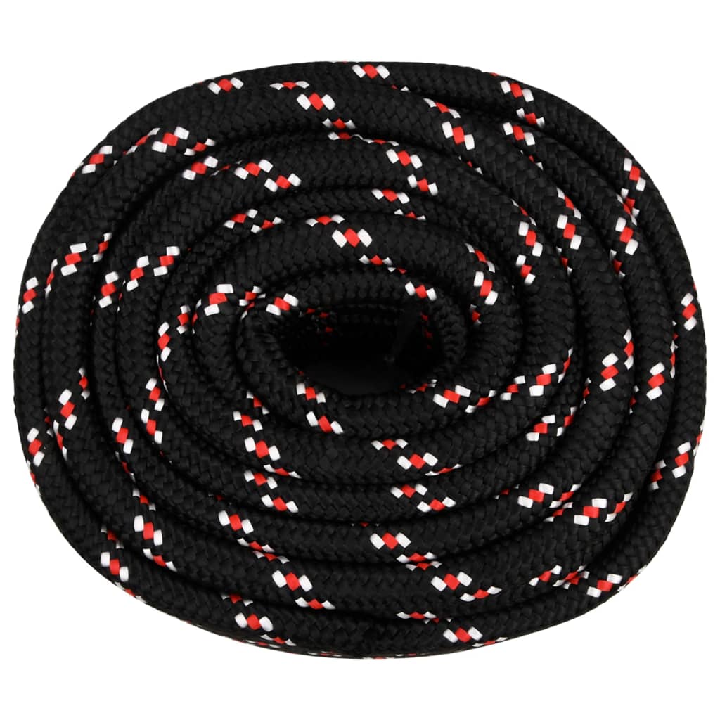 Vidaxl Boot Rope 20 mm 25 m Polypropylene black