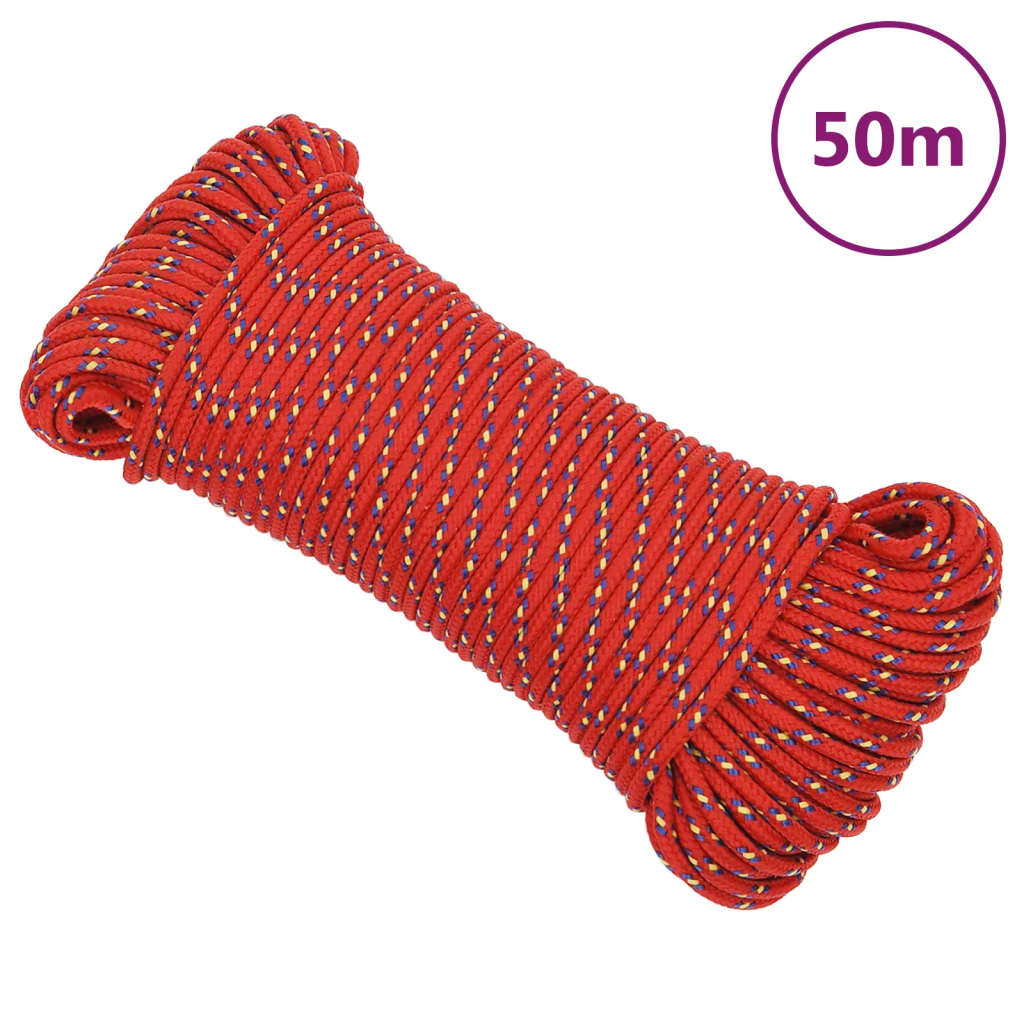 Vidaxl Boot Rope 5 mm 50 m Polypropylen rout