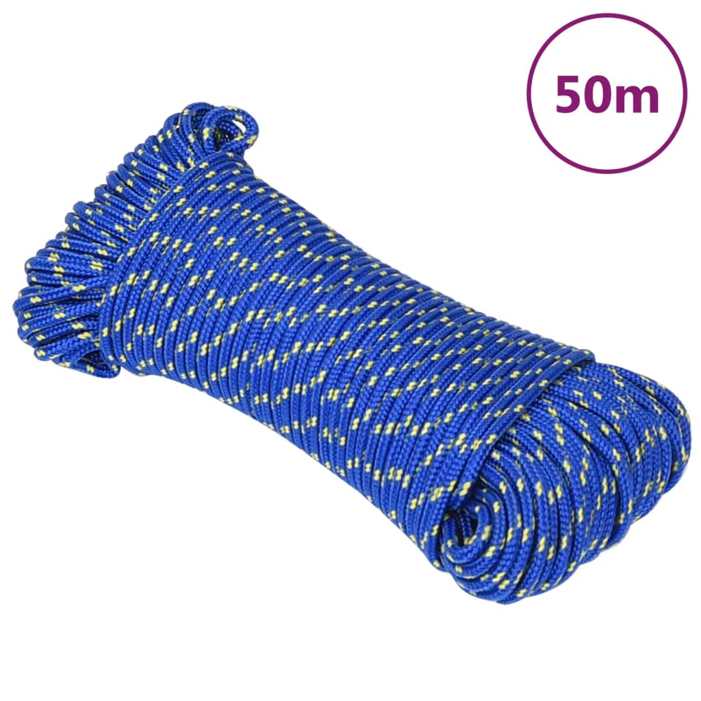 Vidaxl Boot Rope 4 mm 50 m Polypropylen blo