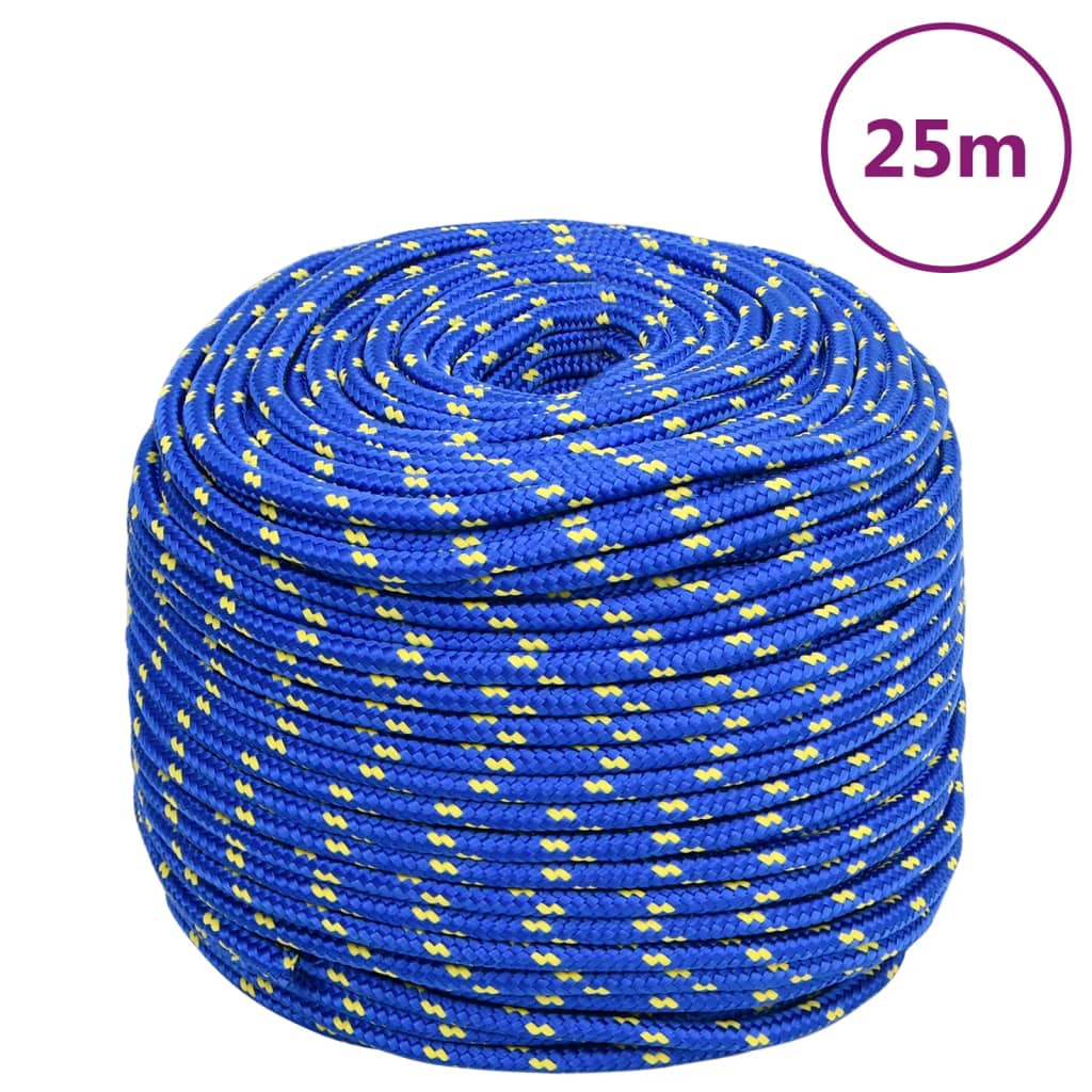 Vidaxl Boot Rope 6 m mm 25 m polyproylene blo