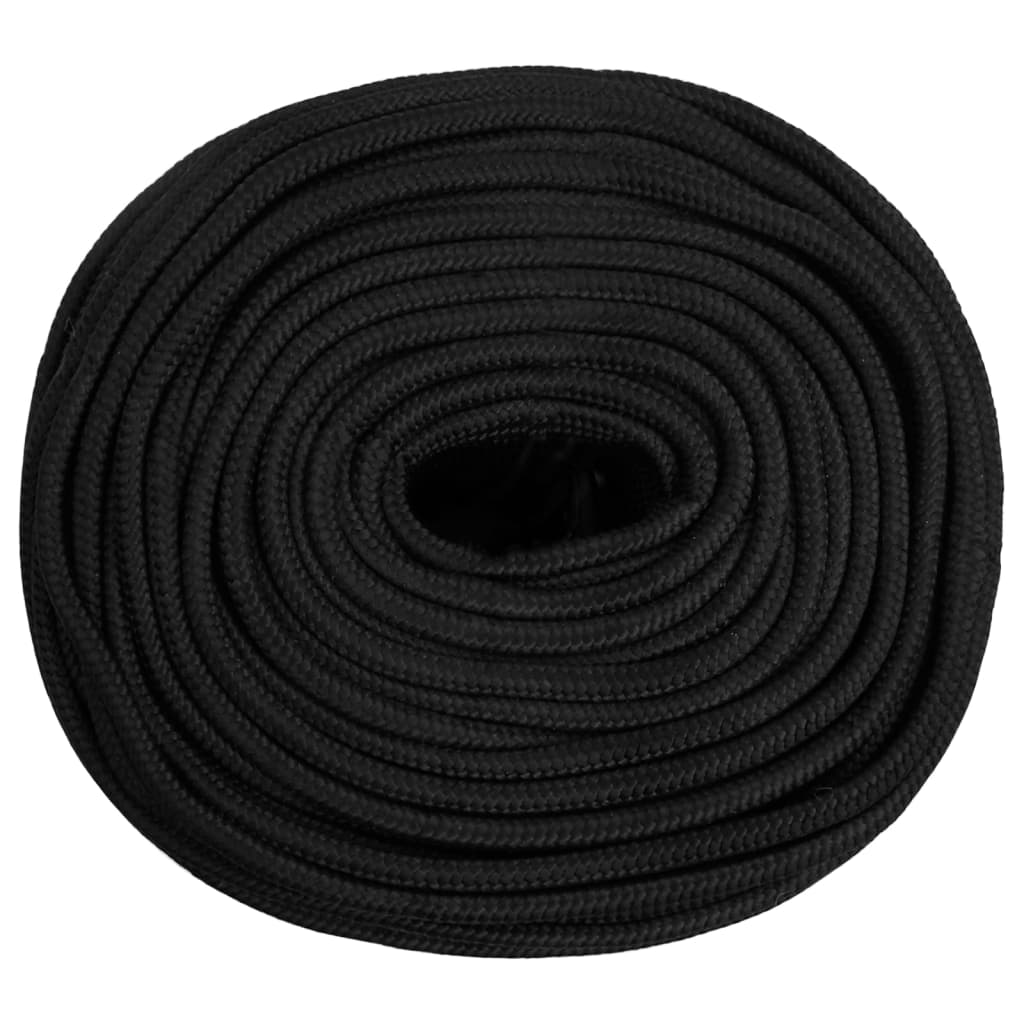 Vidaxl Boat Rope 10 mm 100 m polypropen sort