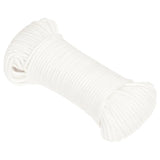 Vidaxl Boot Rope 3 mm 50 m Polypropylen voll wäiss