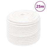 Vidaxl Boot Rope 12 mm 25 m Polypropylene voll wäiss