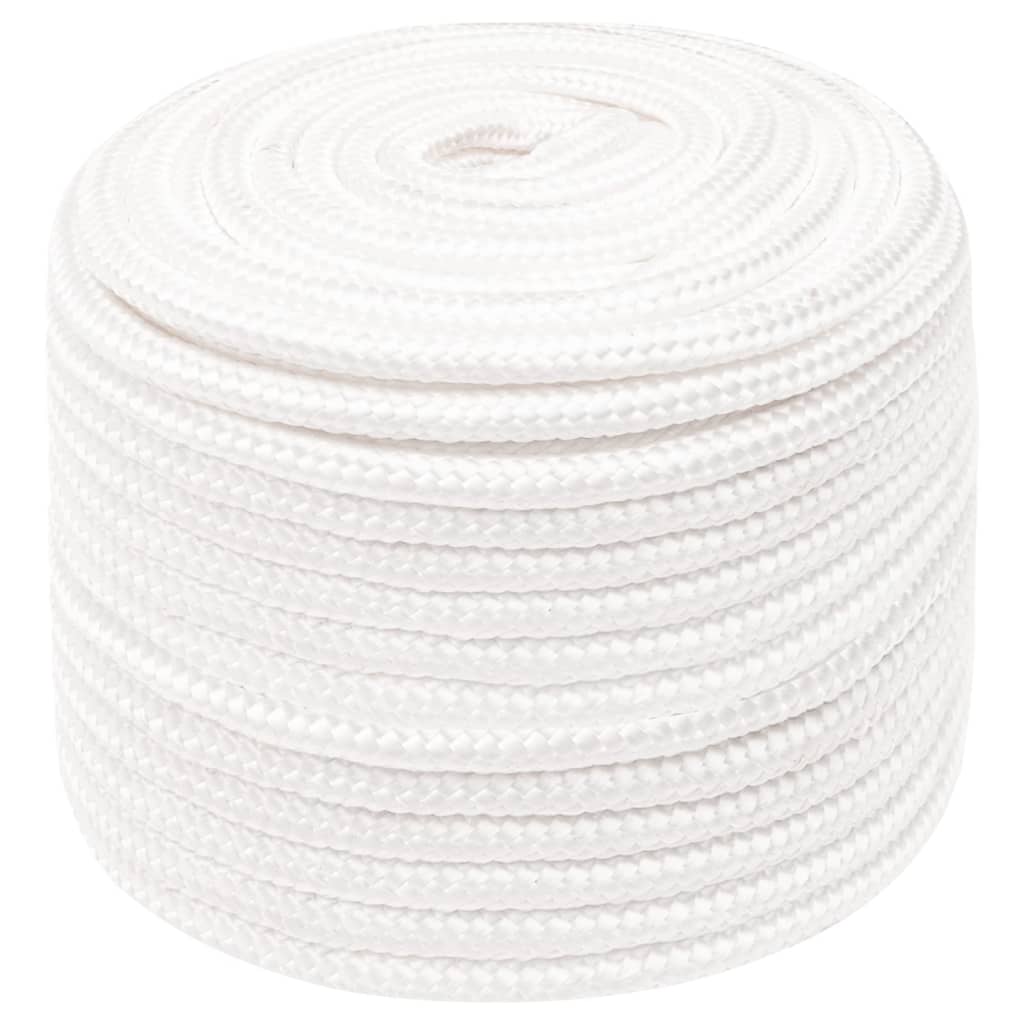 Vidaxl Boot Rope 12 mm 25 m Polypropylene voll wäiss