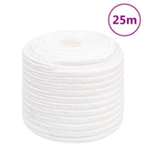 Vidaxl Boot Rope 16 mm 25 m Polypropylen voll wäiss