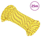 Vidaxl Boot rope 3 mm 25 m polypropylene yellow