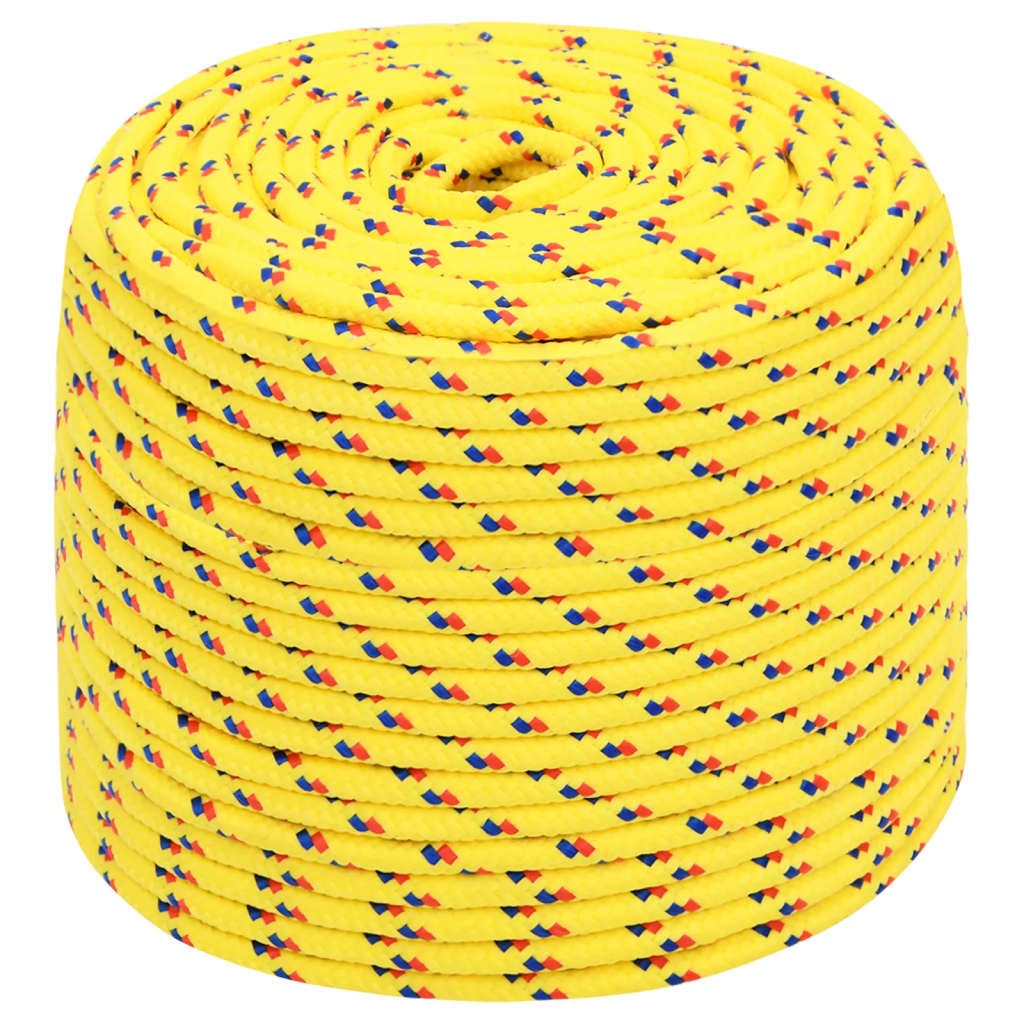 Vidaxl Boot Rope 8 mm 100 m Polropypylen Giel