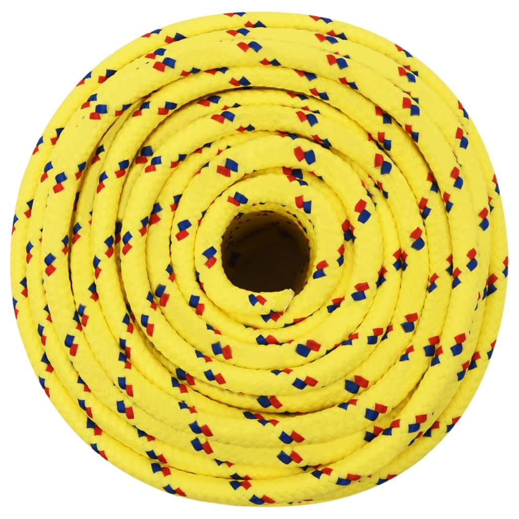 Vidaxl Boot Rope 12 mm 25 m Polropypylen Giel